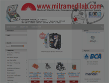 Tablet Screenshot of mitramedilab.com